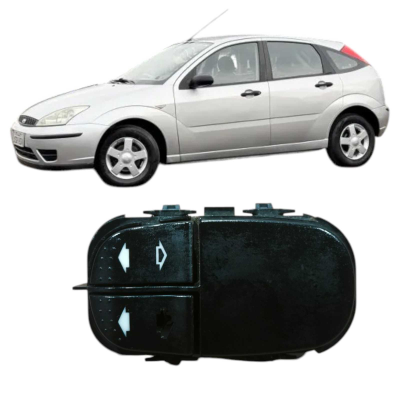 Botao Vidro Focus 2007 Dianteiro Esquerdo Ys4T14529Aa 