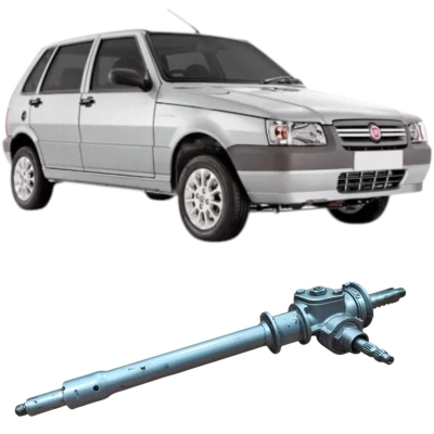 Caixa Direçao Mecanica Fiat Uno Mille 2004 1.0 3P 15902990