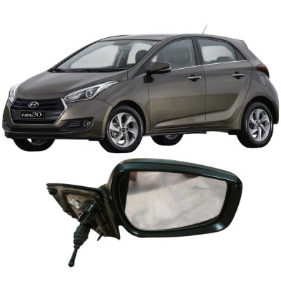 Retrovisor Dianteiro Direito Hb20 2016 1.0 3C 876201S020 