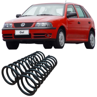 Par Molas Suspensao Dianteira Fiat Uno Mille 2004 Original