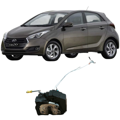 Fechadura Dianteira Direita Hyundai Hb20 2016 1.0 Original