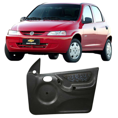 Forro Porta Dianteira Direita Chevrolet Celta 2004 Original