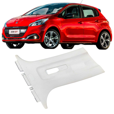 Acabamento Coluna Central Direita Peugeot 208 2017 98010597