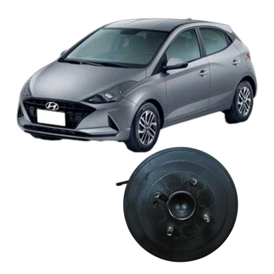 Tambor Freio Traseiro Esquerdo Hyundai Hb20 1.0 Flex 2022
