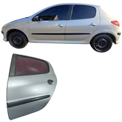 Porta Traseira Esquerda Peugeot 206 2008 1.4 4P Sensation