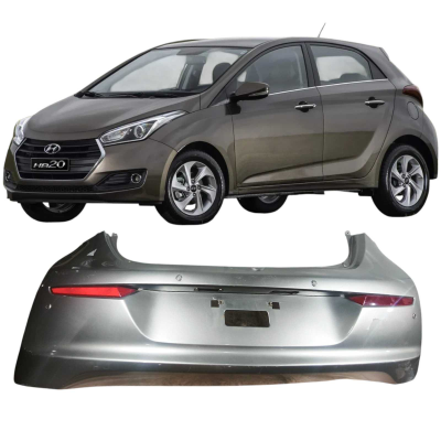 Para-Choque Traseiro Hyundai Hb20 2016 1.0 3C Original