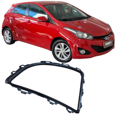 Moldura Difusor Ar Esquerdo Painel Hyundai Hb20 1.0 2013