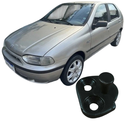 Batente Fechadura Porta Fiat Palio 1997 1.0 4P Original