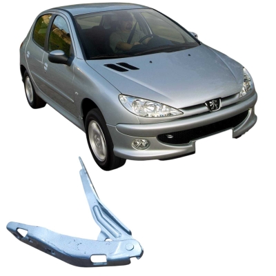 Dobradiça Direita Capo Peugeot 206 207 1.4 2008 Original