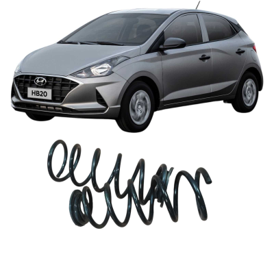 Par Mola Traseira Hyundai Hb20 1.0 3C 2020 Original