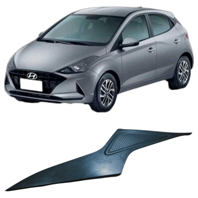 Moldura Coluna Traseira Esquerda Hb20 2022 1.0 87830R1500
