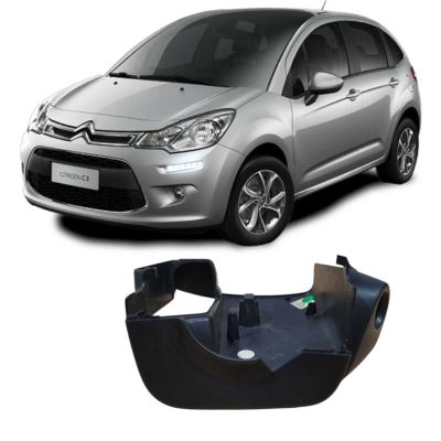 Moldura Coluna Direção Citroen C3 2013 9677165877 Original