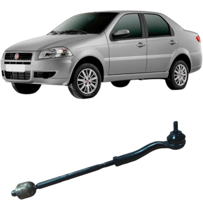 Terminal Direção Direito Fiat Siena 1.0 2013 Original