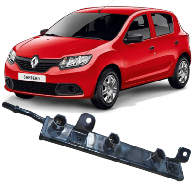 Flauta Bico Injetor Renault Sandero 1.0 3C Flex 2018 2019