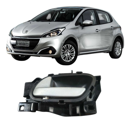 Maçaneta Dianteira Esquerda Peugeot 208 2017 96802456
