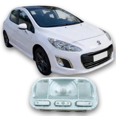Luz Interna Teto Peugeot 207 2009 1.4 Original 7383939