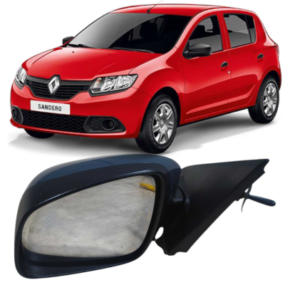 Retrovisor Manual Esquerdo Renault Sandero 2019 E210001003