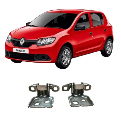 Dobradiça Dianteira Esquerda Renault Sandero 2019 Original