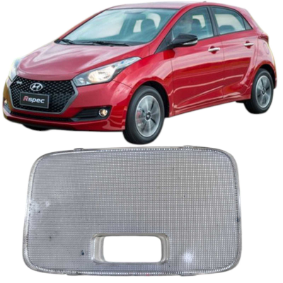 Tampa Transparente Luz Teto Cortesia Hyundai Hb20 2017