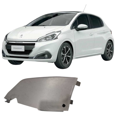 Acabamento Console Central Lateral Direita Peugeot 208 2017
