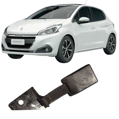 Engate Cinto Segurança Traseiro Peugeot 208 2017 Original