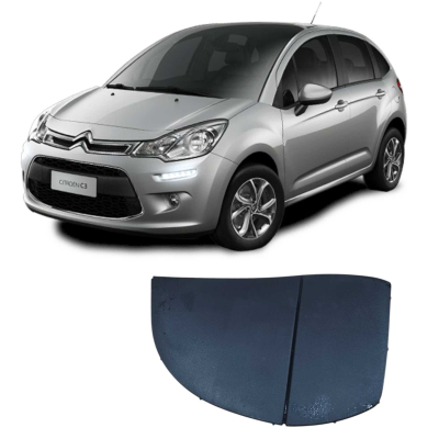 Acabamento Painel Esquerdo Citroen C3 2013 2014 9676025577
