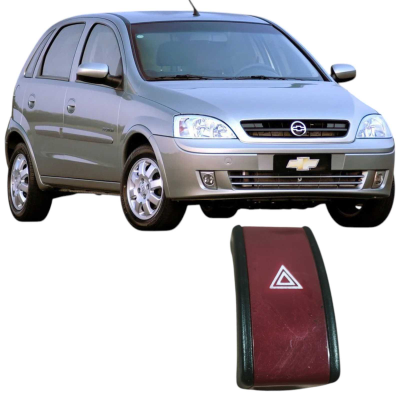 Interruptor Pisca Alerta Chevrolet Corsa 2006 Original