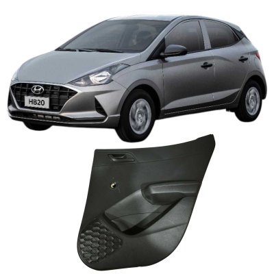 Forro Porta Traseira Direita Hyundai Hb20 2020 Original