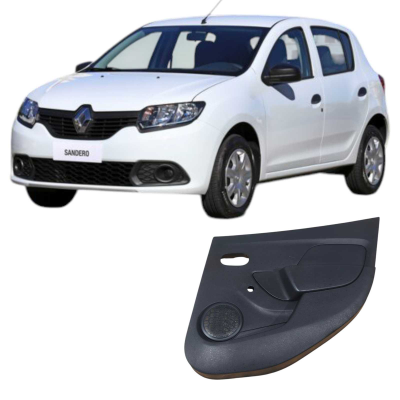 Forro Porta Traseira Direita Renault Sandero 2017 Original