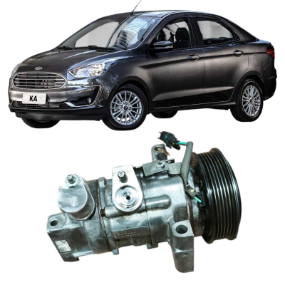 Compressor Ar Condicionado Ford Ka 2020 1.0 3C E3B119D629Bb