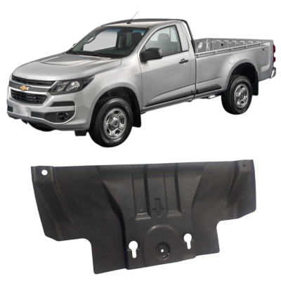 Placa Saia Suspensão Dianteira Chevrolet S10 4X4 2013 A 2016