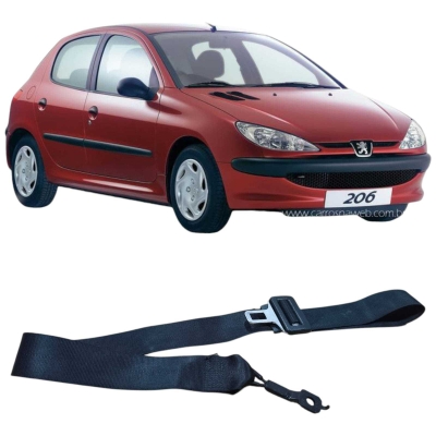Cinto Segurança Traseiro Central Peugeot 206 2008 9036171142